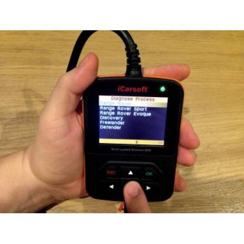 Terrafirma Handheld Diagnostic Multi-vehicle Scanner and Code Reader, Suitable for Defender 1997-2012, Discovery 2002-2013, Freelander 1999-2013, Ranger Rover 1999-2013, Range Rover Sport 2005-2013, Evoque 2012-2013, Jaguar 1994-2014.