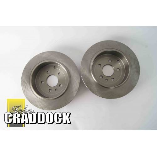 Britpart Xs Brake Disc Solid 90/110 and Discovery Range Rover Classic 1986-90