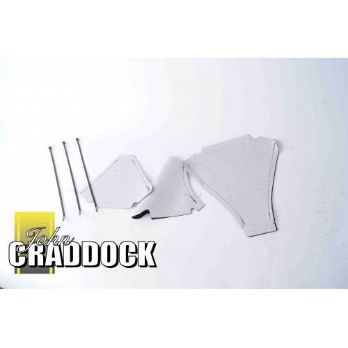 Gear Gaiter Kit Black Vinyl Inc Handbrake for Discovery 1/2