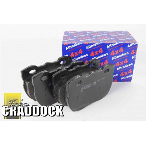 Brake Pads Front Discovery I 1993 on Non Vented Disc and Ninety 1986-90 (Axle Set)