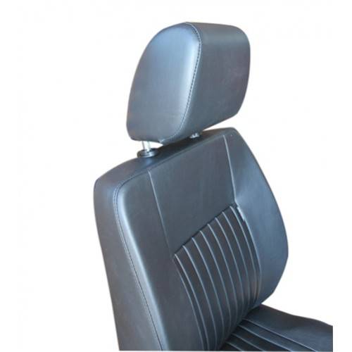 Trakkers Extreme Seat Black Vinyl (Please Specify If Going in A Lightweight As Extra Brackets Required) Series 2 and 3 Early 90/110 Inch with Series Square Frame Mounting
