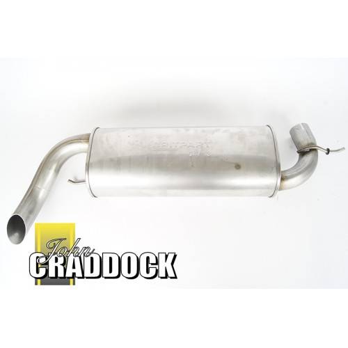 Freelander 1 TD4 Stainless Steel Exhaust System Rear Silencer