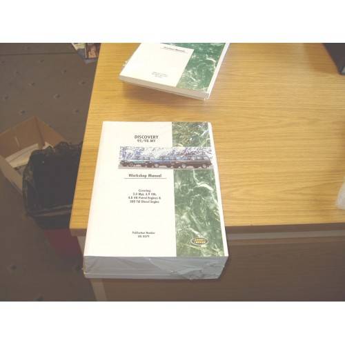 JC3111 - Genuine Discovery Manual 1995-98 300TDI 2.0MPI 3.9V8I and 4.0 V8I