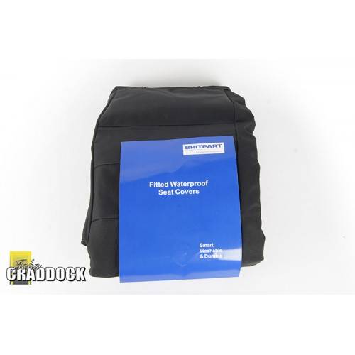Waterproof Seat Covers - Black/Front for Discovery 4