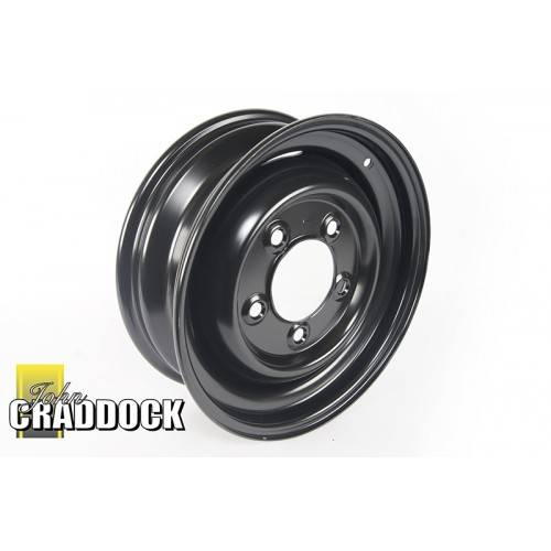 16X5.5 Primed Welded Tubeless Steel Wheel Defender 1987 Onwards