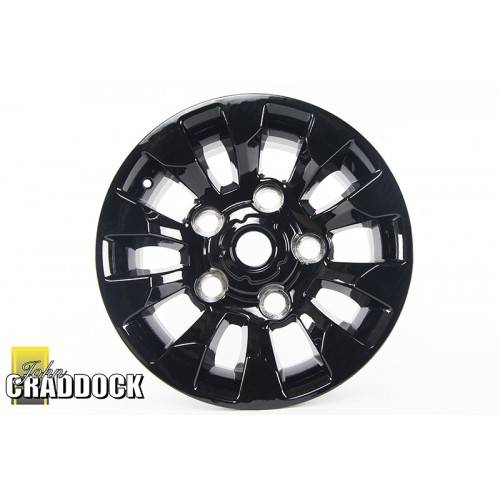LR025862 - Replica Saw Tooth 7X16 Gloss Black Alloy Wheel