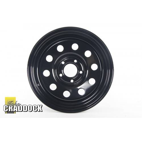 8X16 Black Modular Steel Wheel Discovery 2 and P38 5/120 ET25 Use Wheel Nut ANR4851NG.