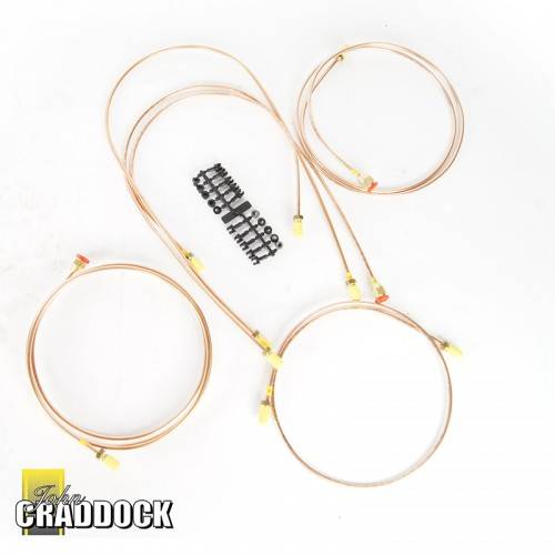 JC252 - Brake Pipe Set for 2A 1961-71 SWB