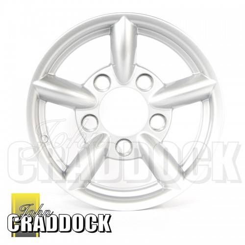 7X16 Vbs Encore Silver Alloy Wheel 5/165 ET10 Takes Standard Alloy Wheel Nuts (RRD500560) Load Rating: 1200KG