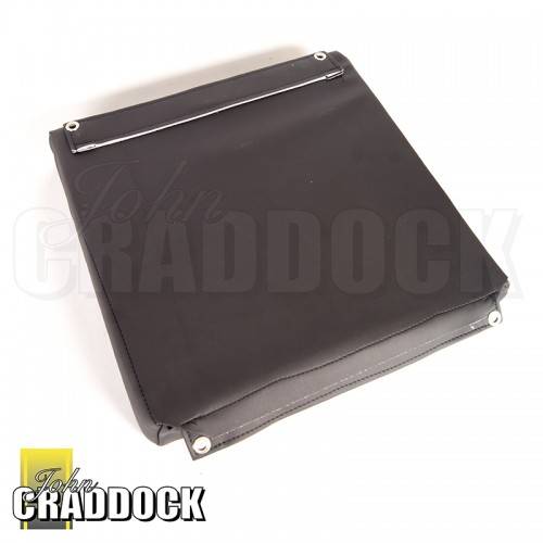 Seat Backrest Airportable in Black Vinyl