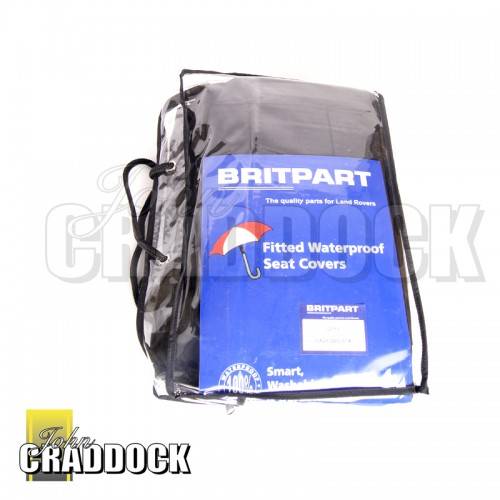 Waterproof Seat Covers - Black/Front for Discovery 4