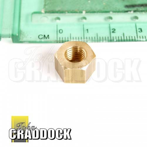 Manifold Nut Brass Land Rover and Range Rover.