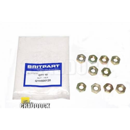 QYH500120 - Genuine Nut End Of Steering Damper 2007-16