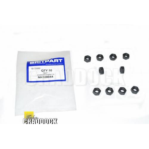 Nut 8mm Bonnet Stop 90-110 1986 to 2006