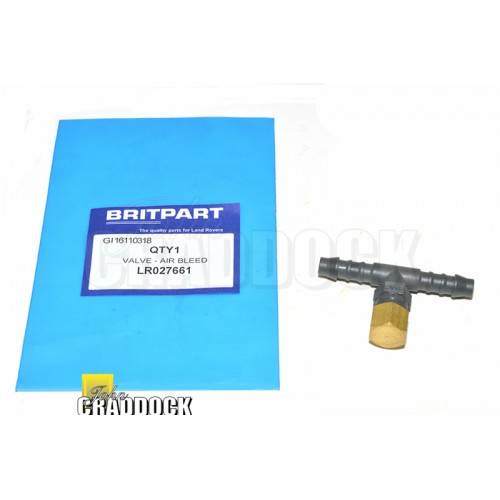LR027661 - Air Bleed Valve Cooling System 4.4 V8 Petrol