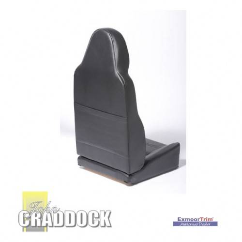Trakkers Extreme Seat Black Leather