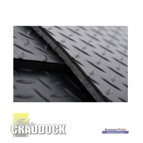 Rear Acoustic Load Mat 3 Piece Matting System Covers Wheel Arches and Floor 90 Degree Arches Only