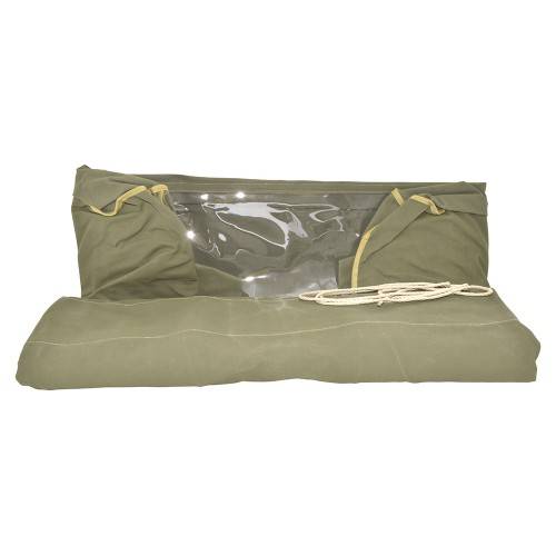 MUC7916AG - 110 3/4 Hood Khaki Green with Windows Body Fit