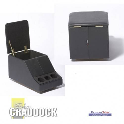 Cubby Box in Moorland 90/110 with Cup Holders