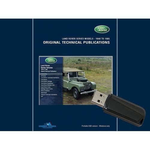 LTP3001USB - Usb Technical Publications Landrover Series Models 1948-1985