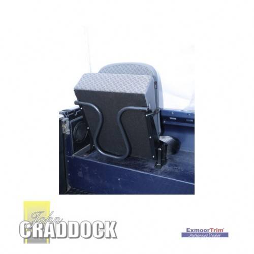 Inward Facing Tip up Rear Seat in Grey Vinyl Complete Seat. State TD5 Or Other When Ordering County Style Individual Seat