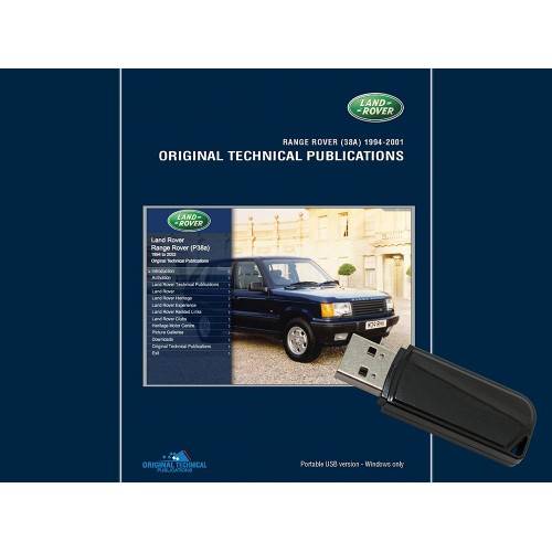 LTP3005USB - Usb Technical Publications Range Rover 38A 1994 to 2001