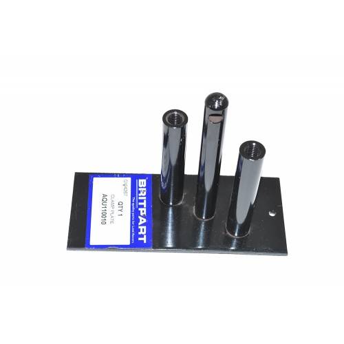 AQU110010 - Clamp Plate Spare Wheel Carrier Bonnet 90-110 to 2006 Type B