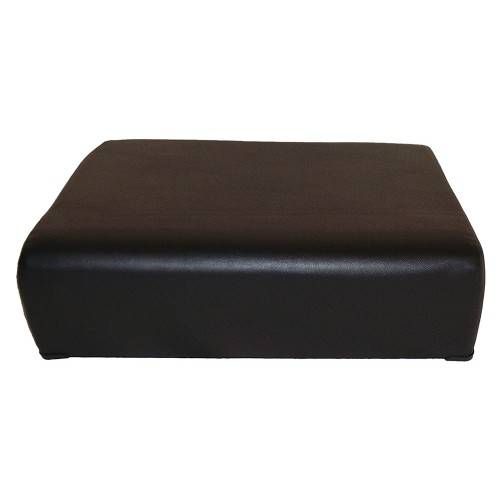 349967 - Plain Seat Cushion Outer Black Vinyl Non Adjustable