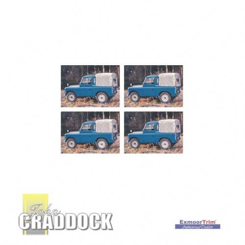 EXT251-4BKC - 88 3/4 Black Canvas