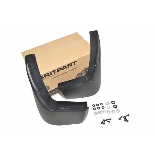 VPLGP0109 - Front Mudflap Kit Not Applicable for Vehicles Fitted with Svo Design Pack, Not Compatible with Power Deployable Side Steps