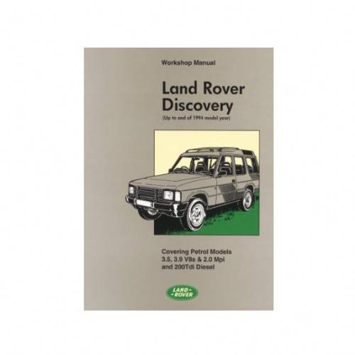 JC321 - Discovery Workshop Manual upto 1994