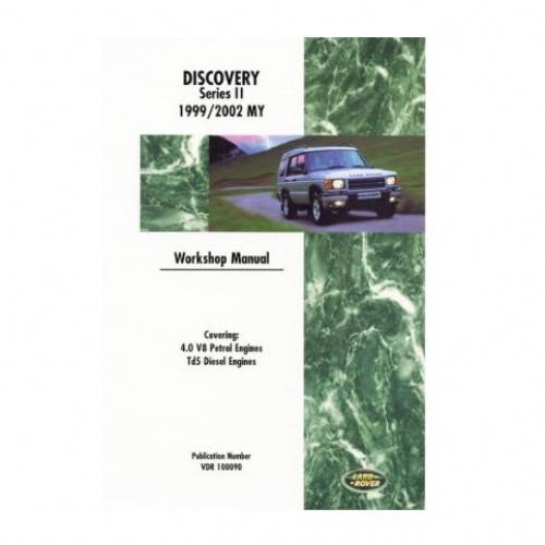 VDR100090ENG - Workshop Manual Discovery 2 1999 - 2002 My