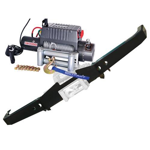 DB1325 - Standard Winch Bumper with DB12000I Winch Will Not Fit Auto Transmission