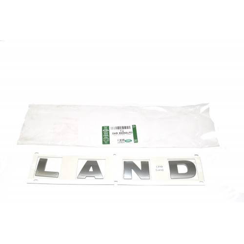 DAB500050LPO - Genuine Name Plate "land" Brunel Chrome