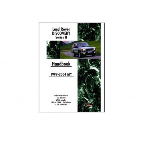 LRL0459BB - Land Rover Discovery 2 Handbook 1999 to 2004