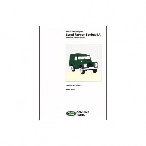 RTC9840 - Land Rover Series 2 Parts Catalouge