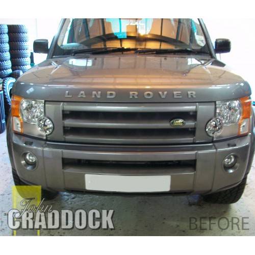 Chrome Front Grille for Discovery 3 Badge Required DAG500160