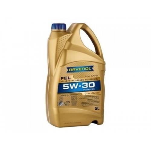 DA6286 - Ravenol Fel Low Saps 5W30 Engine Oil 5L Full Synthetic