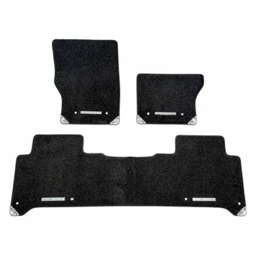 VPLWS0375PVJ - Genuine Ebony Carpet Mat Set LHD Range Rover Sport 2014 on Front and Rear Floor Set
