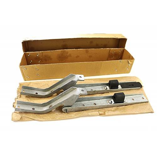 Bracket & Hinge Complete for Seat Backrest One Pair 1954-58
