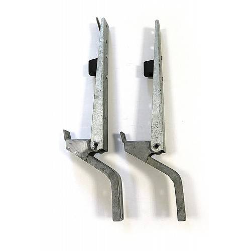Bracket & Hinge Complete for Seat Backrest One Pair 1954-58