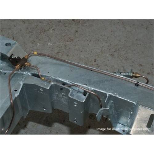 Brake Pipe Set Series 3 SWB LHD - from July 1980