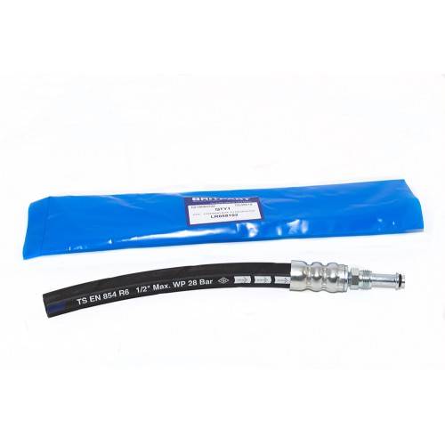 LR058102 - Power Steering Pipe Steering Box to Reservoir