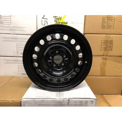 7.5X17 Black Modular Steel Wheel Frelander 2 & Evoque 5/108 ET50 - Wheel Nuts (JC220)
