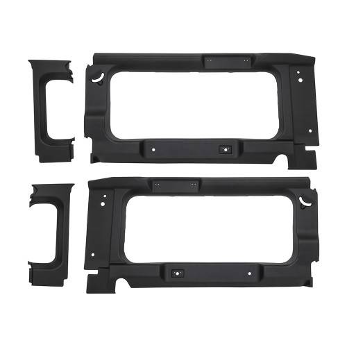 Rear Black Window Surround with Window Cutout Defender 90