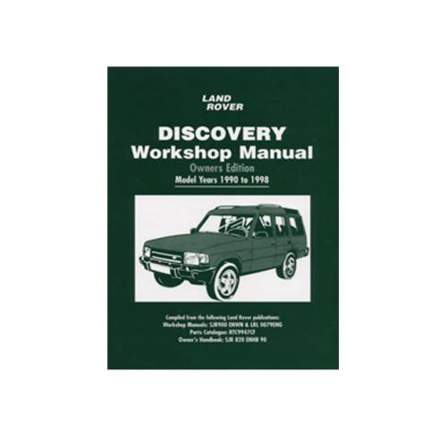 JC3572 - Workshop Manual Discovery 1990 - 1998 Owners Edition Brooklands