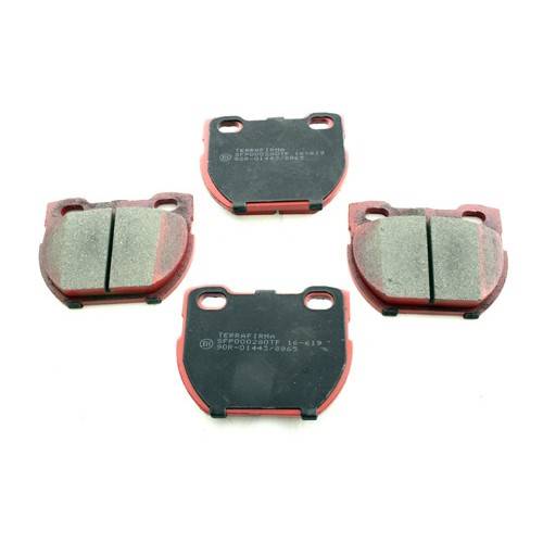 SFP000280TF - Terrafirma Premium Brake Pad Axle Set Rear 110 1994 to 2001
