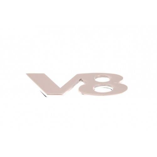 Badge Chrome V8