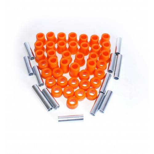 thumbnail image 2 of FloFlex Polyurethane Bush Kit For Land Rover Series 3 SWB – Front & Rear Suspension (SDLRO4B) – Made In UK 2 of 6