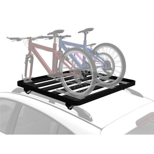 Front Runner Slimline 2 Rack Kit with Strap on Feet 1255mm W x 1156mm L Fits to Most Vehicles with Factory Fitted Roof Rails
